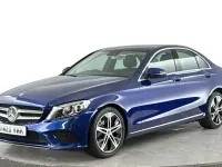 Used Mercedes C200 184 HP (135 kW) 2020 Blue Sedan