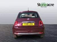 Used Fiat 500 Lounge 69 HP (50 kW) 2018 Red Hatchback