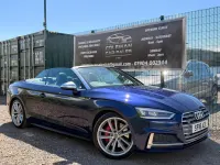 Used Audi A5 Cabriolet Comfort 2018 Blue Cabriolet