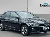 Used VW Polo SE 95 HP (69 kW) 2019 Black Hatchback