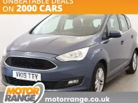 Used Ford C-MAX Zetec 123 HP (90 kW) 2019 Blue MPV