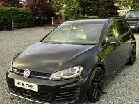 Used VW Golf VII GTD 184 HP (135 kW) 2015 Black Hatchback