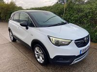 Used Vauxhall Crossland X S 130 HP (95 kW) 2018 White SUV