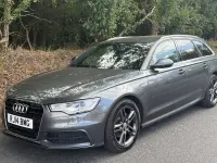 Used Audi A6 S-Line 187 HP (137 kW) 2014 Grey Estate