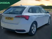 Used Skoda Scala SE 115 HP (84 kW) 2025 White Hatchback