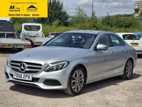 Used Mercedes C220 170 HP (125 kW) 2018 Silver Sedan