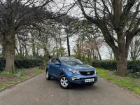 Used Kia Sportage 135 HP (99 kW) 2015 Blue SUV