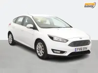 Used Ford Focus Titanium 125 HP (91 kW) 2016 White Hatchback