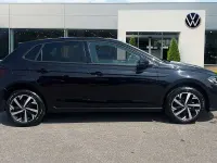 Used VW Polo Match 95 HP (69 kW) 2025 Black Hatchback