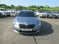 Used Skoda Superb SportLine 150 HP (110 kW) 2019 Grey Estate