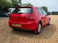 Used VW Golf VII S 2013 Red Hatchback