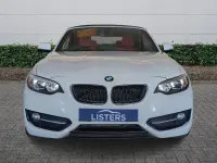 Used BMW 218 Sport Line 2016 White Cabriolet