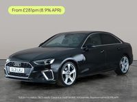 Used Audi A4 S-Line 163 HP (119 kW) 2021 Black Sedan