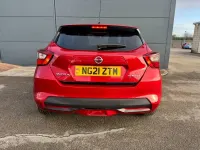 Used Nissan Micra 2021 Red Hatchback
