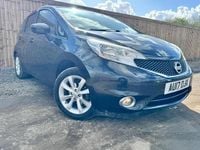 Used Nissan Note S 98 HP (72 kW) 2017 Black Hatchback