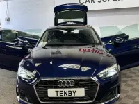 Used Audi A5 Sportback Sport 163 HP (119 kW) 2020 Blue Hatchback