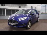 Used Ford Fiesta Zetec 75 HP (55 kW) 2014 Blue Hatchback