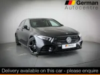 Used Mercedes A180 AMG line 136 HP (100 kW) 2018 Black Hatchback