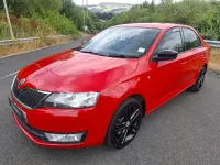 Used Skoda Rapid Sport 2014 Red Hatchback