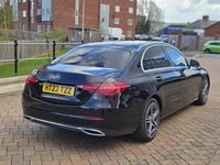 Used Mercedes C220 2022 Black Sedan