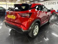 Used Nissan Juke N-Connecta 114 HP (83 kW) 2020 Red SUV