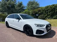 Used Audi A4 Black Edition 2020 White Estate