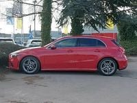 Used Mercedes A200 AMG line 163 HP (119 kW) 2019 Red Hatchback