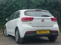Used Kia Rio 2017 White Hatchback