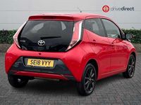 Used Toyota Aygo x-style 68 HP (50 kW) 2018 Red Hatchback