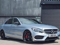 Used Mercedes C250 AMG line 204 HP (150 kW) 2015 Silver Sedan