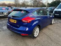 Used Ford Focus Titanium 125 HP (91 kW) 2016 Blue Hatchback