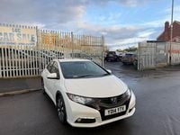 Used Honda Civic SE Plus 2014 White Hatchback