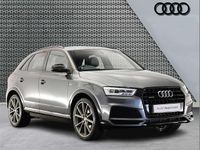 Usado Audi Q3 Black Edition 177 HP (130 kW) 2018 Cinzento SUV