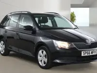 Used Skoda Fabia SE 110 HP (80 kW) 2016 Black Estate