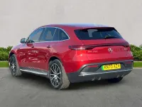 Used Mercedes EQC400 AMG line 300 kW (408 HP) 2020 Red SUV