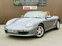 Used Porsche Boxster 240 HP (176 kW) 2005 Grey Cabriolet