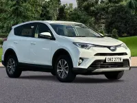 Used Toyota RAV4 Hybrid 194 HP (142 kW) 2018 White SUV