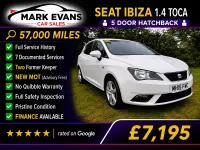 Used Seat Ibiza 85 HP (62 kW) 2015 White Hatchback