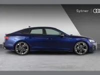 Used Audi A5 Sportback Black Edition 200 HP (147 kW) 2022 Blue Hatchback