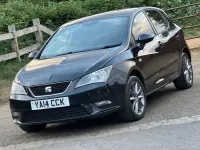 Usado Seat Ibiza I-Tech 105 HP (77 kW) 2014 Preto Citadino
