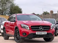 Used Mercedes GLA180 Urban 122 HP (89 kW) 2018 Red SUV