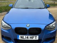 Used BMW 120 M Sport 2014 Blue Hatchback