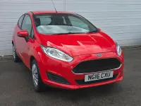 Used Ford Fiesta Style 82 HP (60 kW) 2016 Red Hatchback
