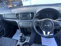 Begagnad Kia Sportage 114 HK (83 kW) 2017 Svart SUV