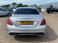 Used Mercedes C220 AMG Line Premium 194 HP (142 kW) 2019 Silver Sedan