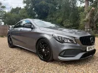Used Mercedes CLA220 AMG line 177 HP (130 kW) 2017 Grey Sedan