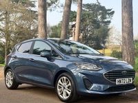 Used Ford Fiesta Titanium 2022 Blue Hatchback