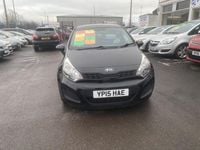 Used Kia Rio 2014 Black Hatchback