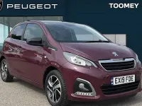 Used Peugeot 108 Allure 72 HP (52 kW) 2019 Purple Hatchback