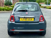 Used Fiat 500 Lounge 69 HP (50 kW) 2018 Grey Hatchback